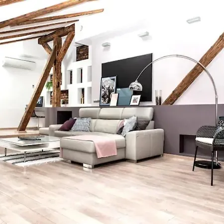 Exclusive Loft With Sauna, Ac And 3 Bathrooms Apartament